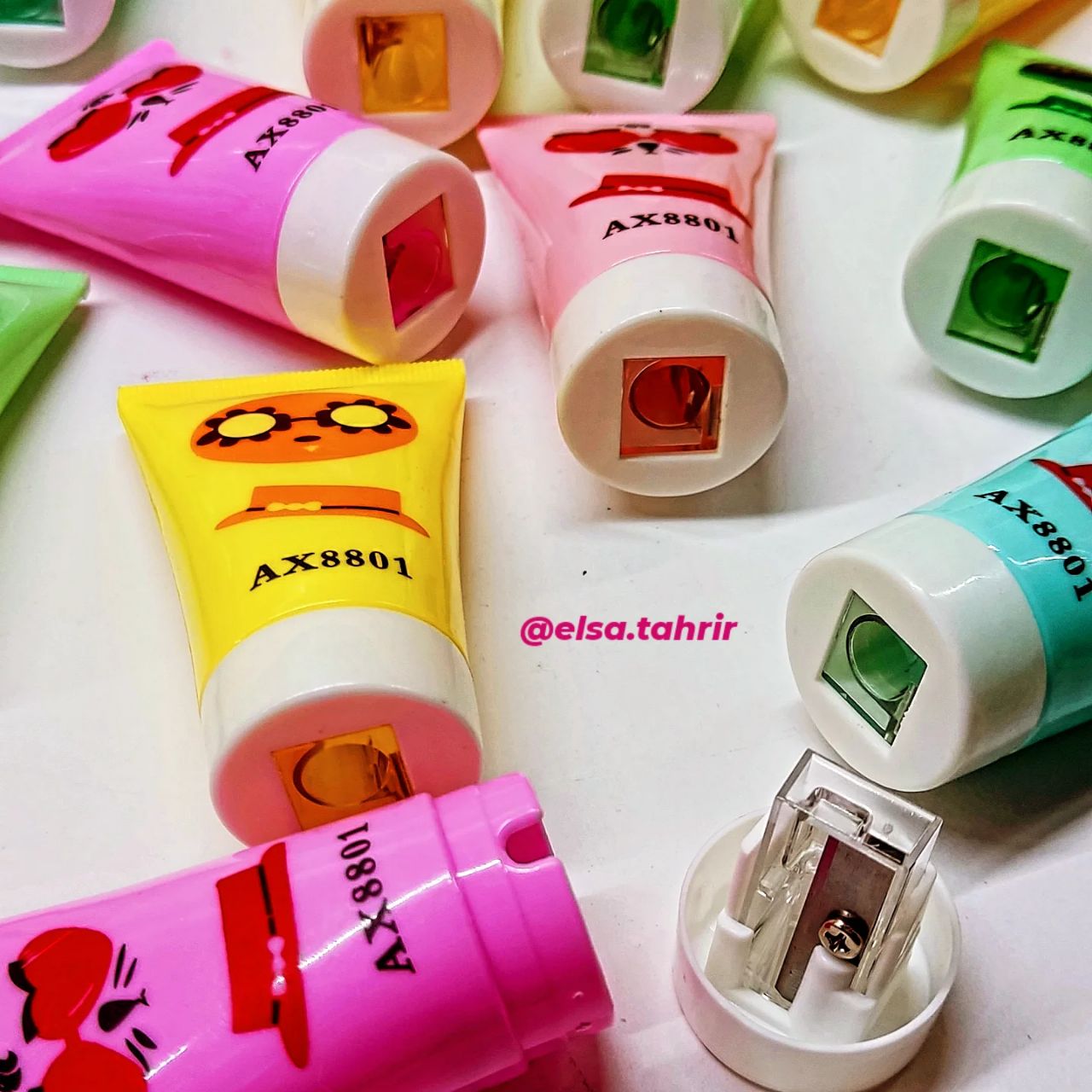 تراش فانتزی کرمی تیوپی