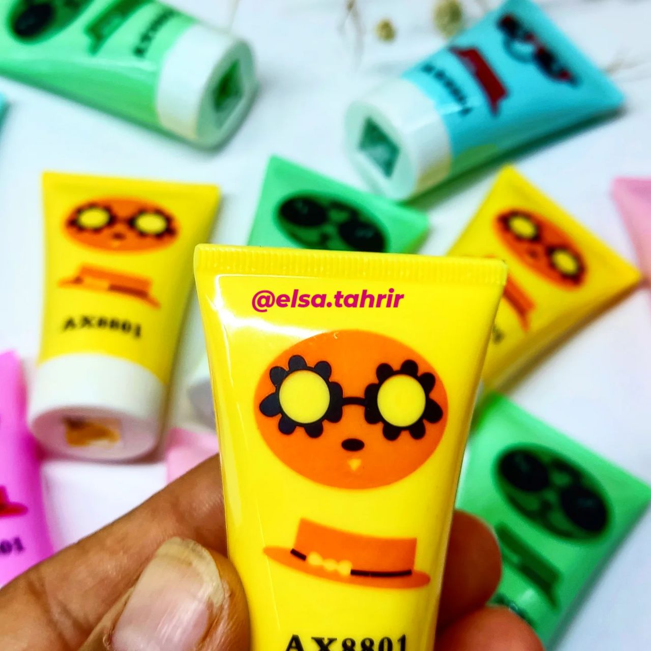 تراش فانتزی کرمی تیوپی