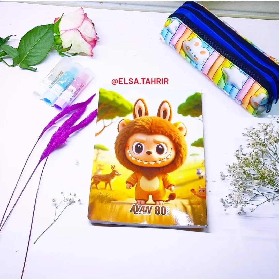 دفتر 80برگ آوان