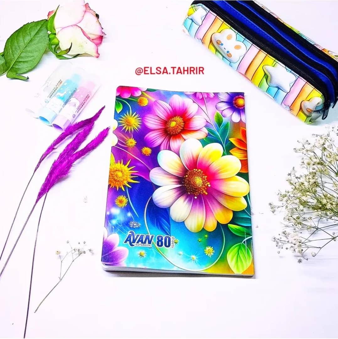 دفتر 80برگ آوان