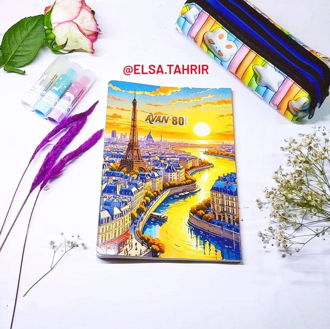 دفتر 80برگ آوان
