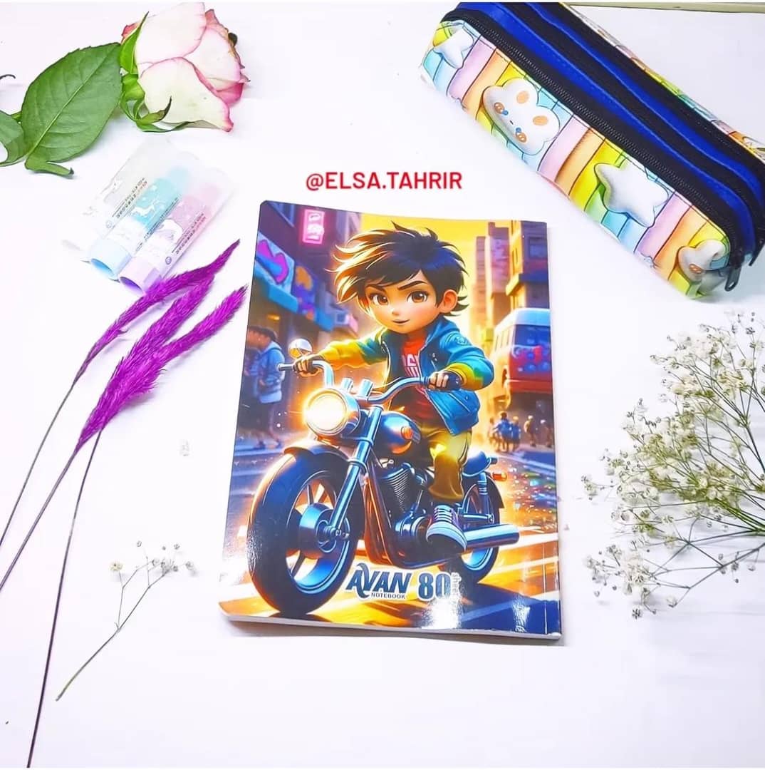 دفتر 80برگ آوان