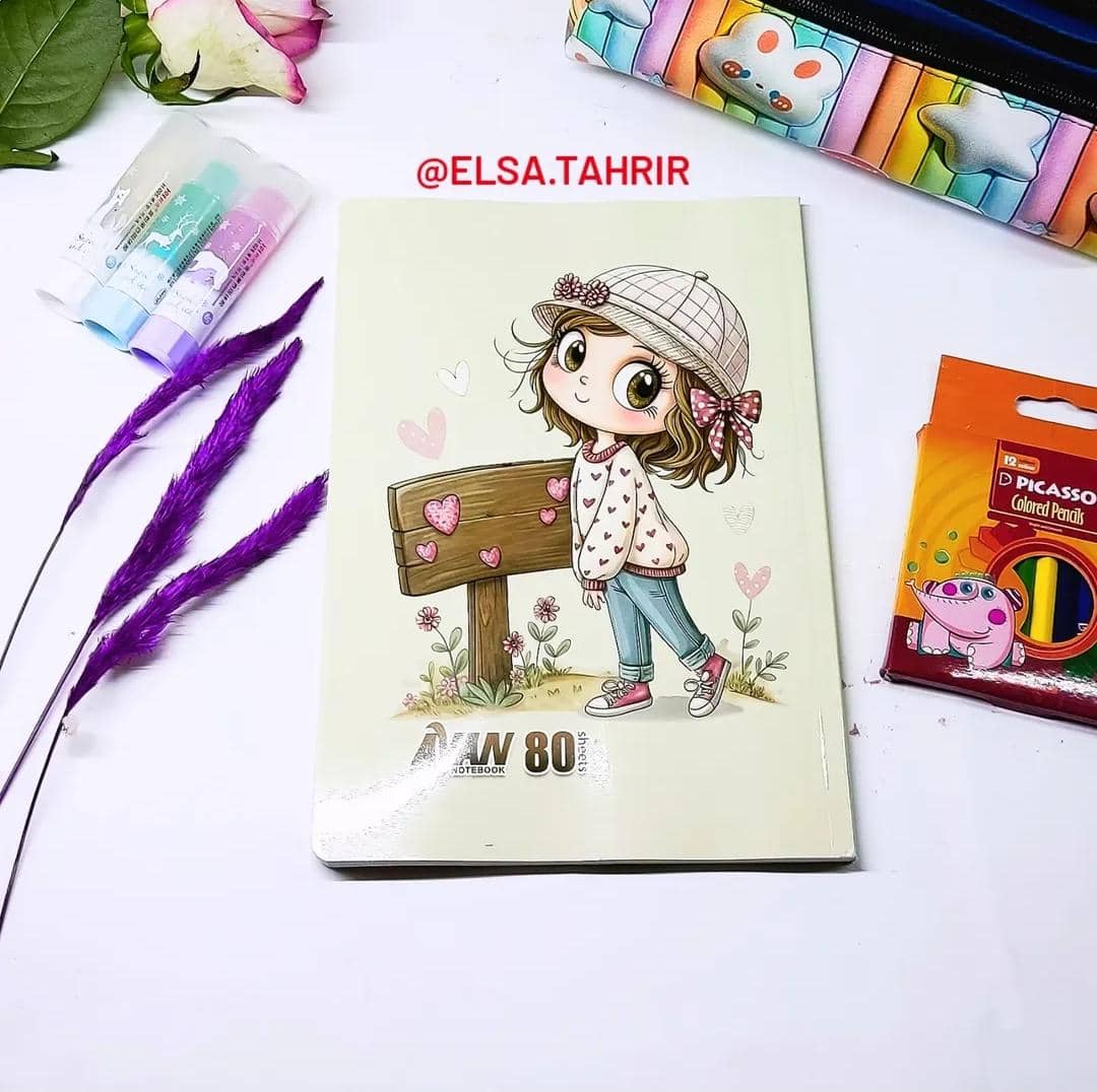 دفتر 80برگ آوان