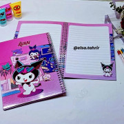 دفتر 40برگ حاشیه دار آوان