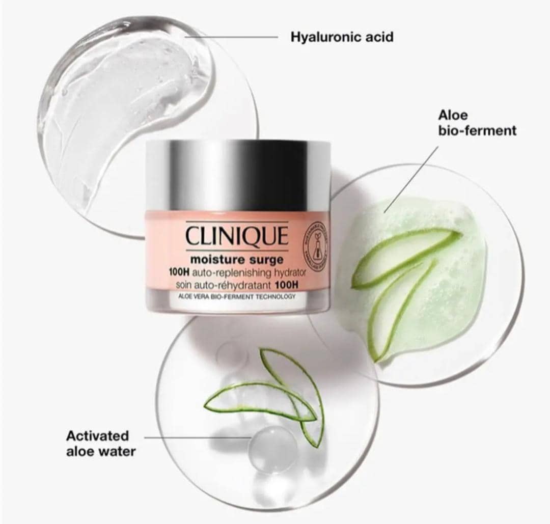 آبرسان 100 ساعته کلینیک  #Moisture surge ,100H auto replenishing dehydrator, #Clinique