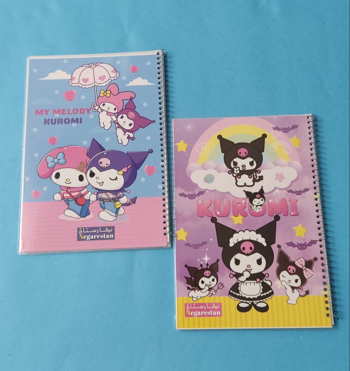 دفتر 50 برگ فنری مجلد نگارستان