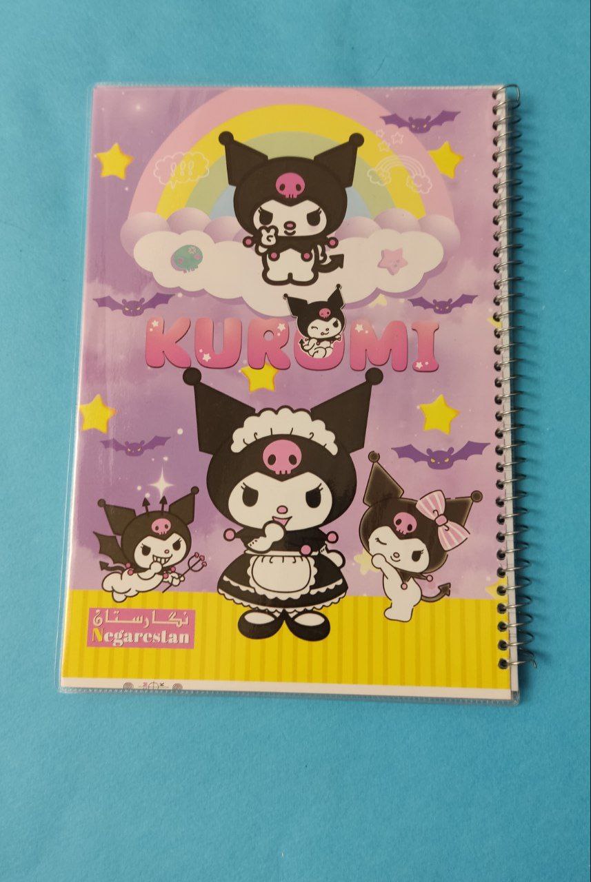 دفتر 50 برگ فنری مجلد نگارستان