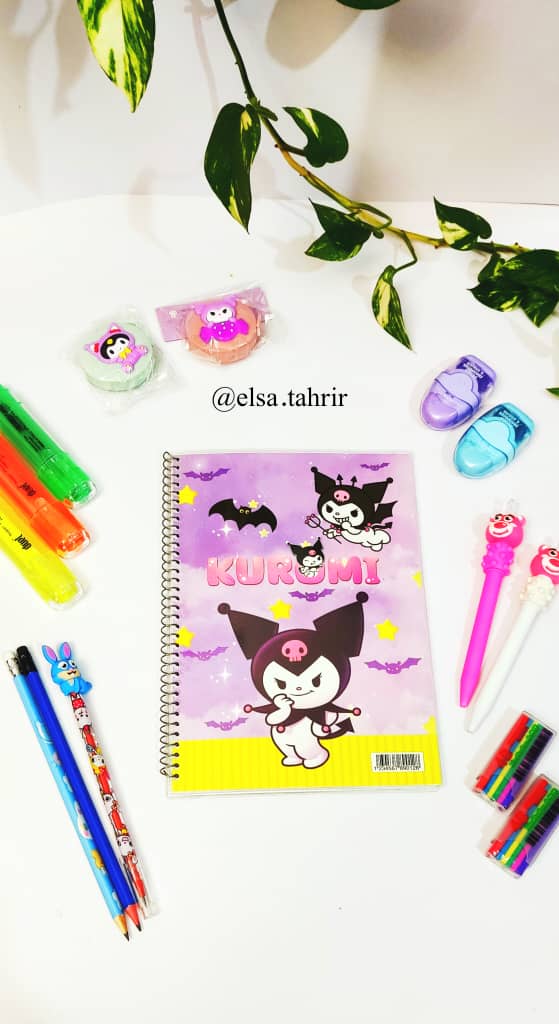 دفتر 50 برگ فنری مجلد نگارستان